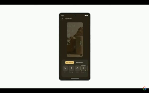 Google IO 2023 Android 14 lockscreen personalizzabile