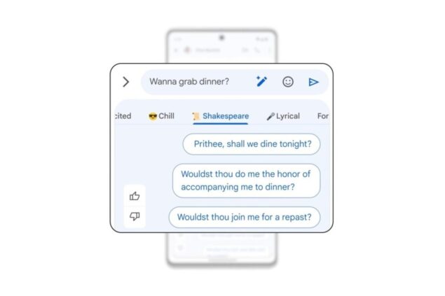 Google Messaggi Magic Compose