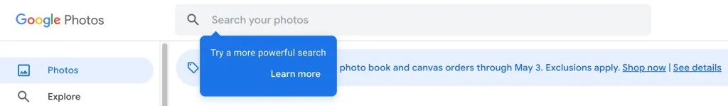 Google Foto ricerca più potente