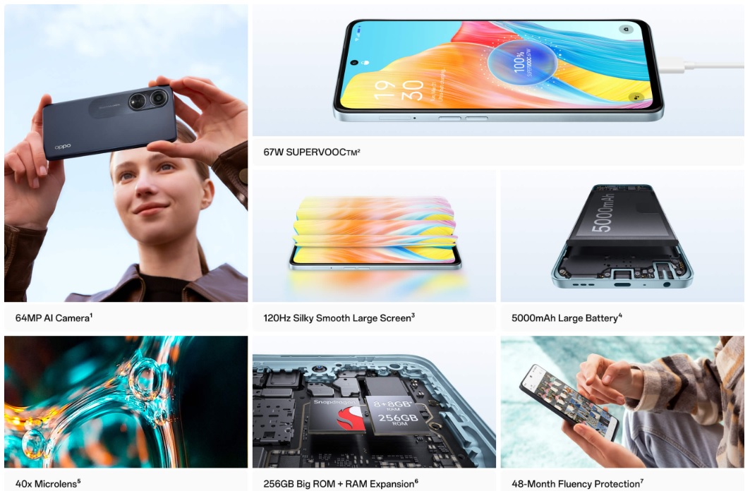 OPPO A98 5G specifiche