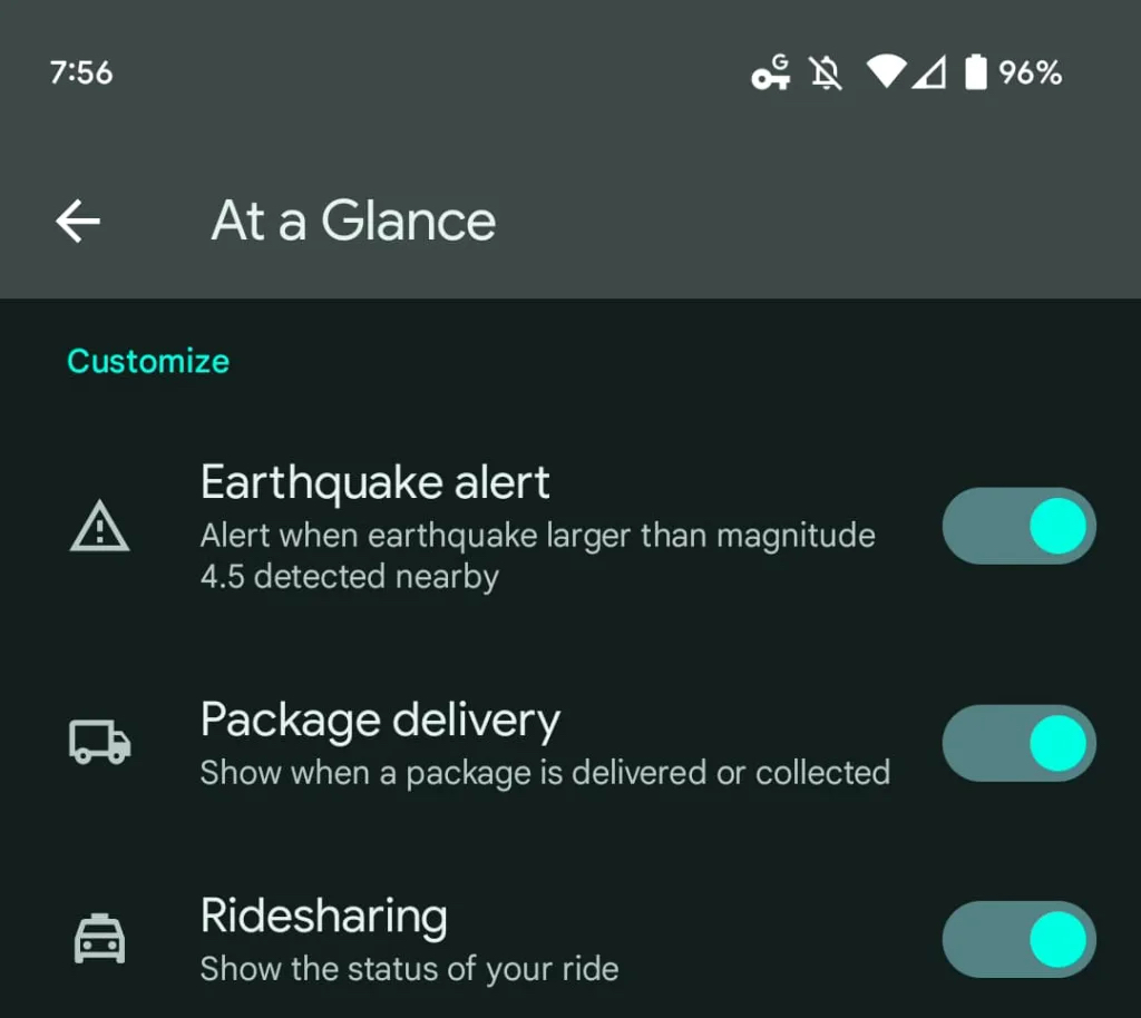 At a Glance