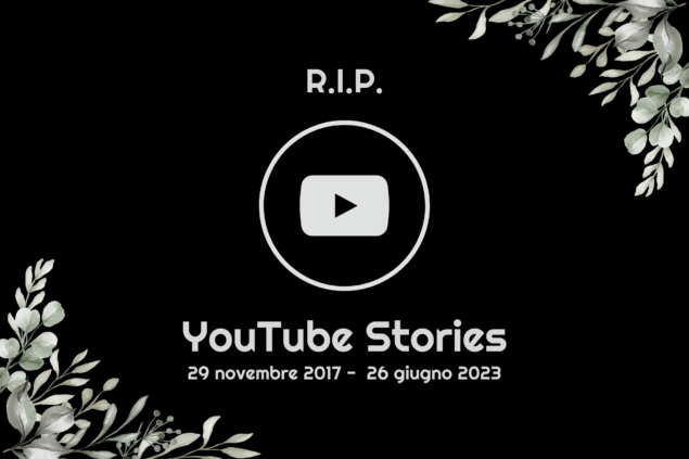 RIP YouTube Stories
