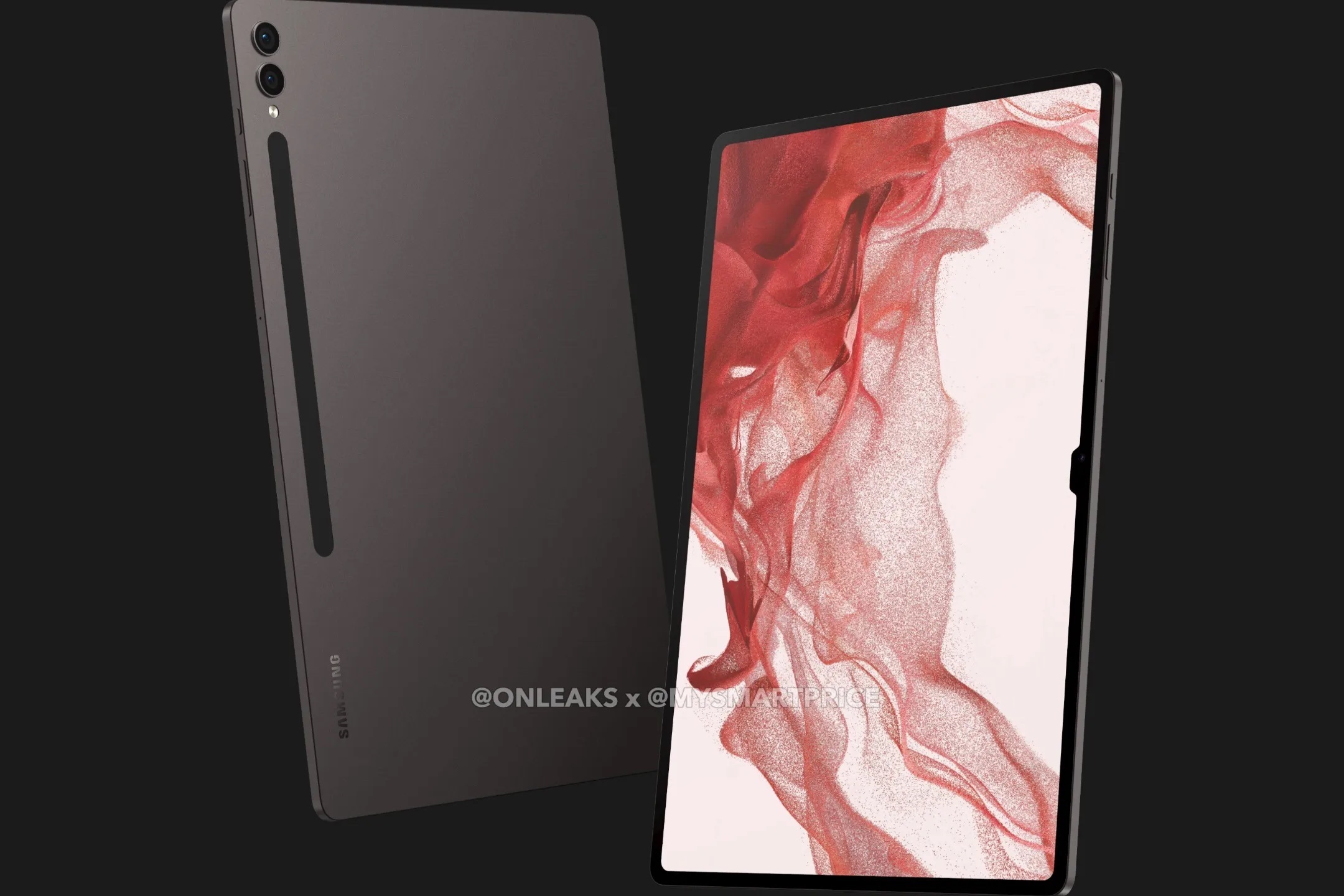 Samsung Galaxy Tab S9 Ultra Renders