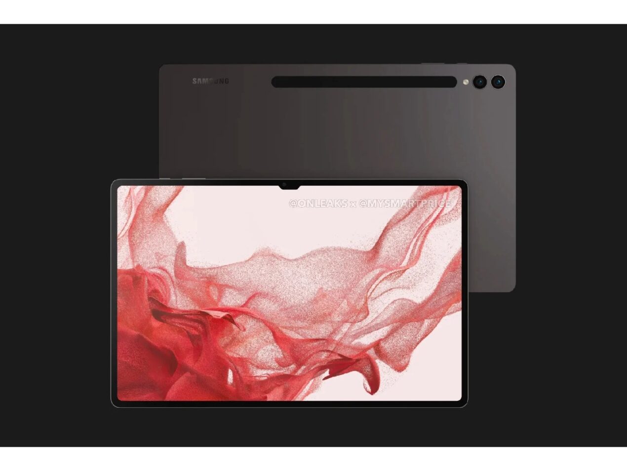 Trapelano i primi render di Samsung Galaxy Tab S9 Ultra