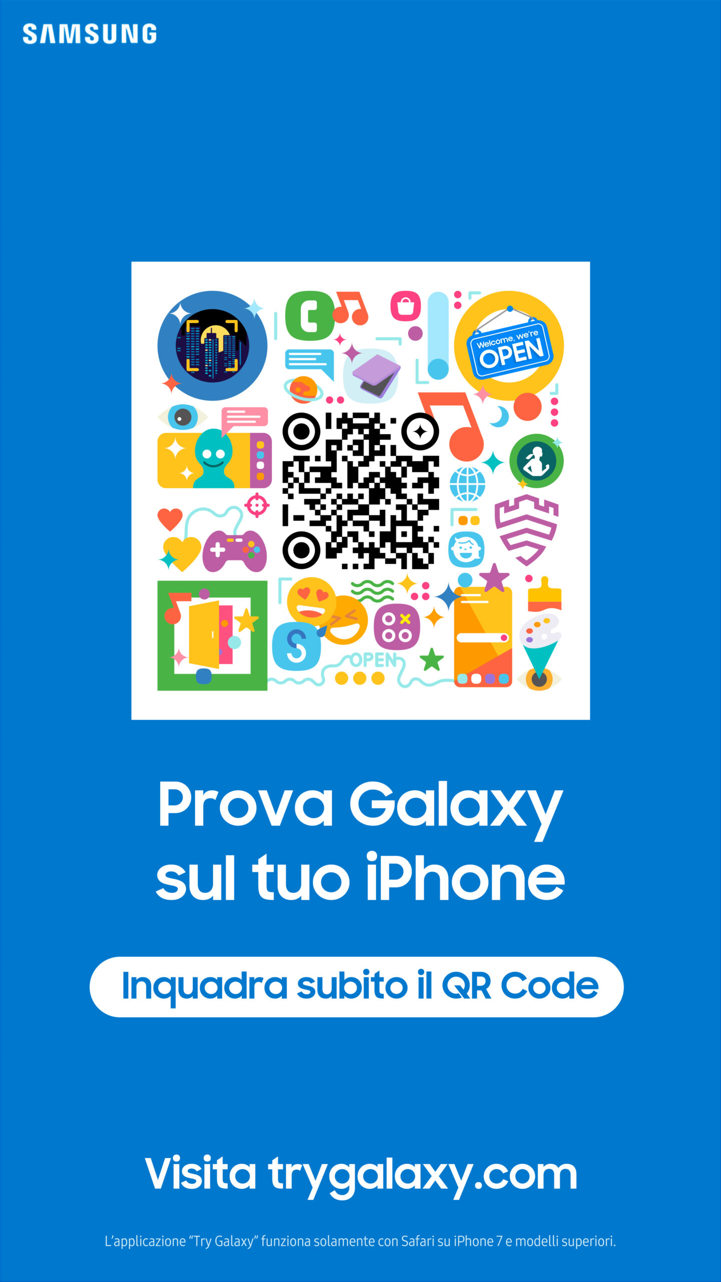 app Try Galaxy per iPhone