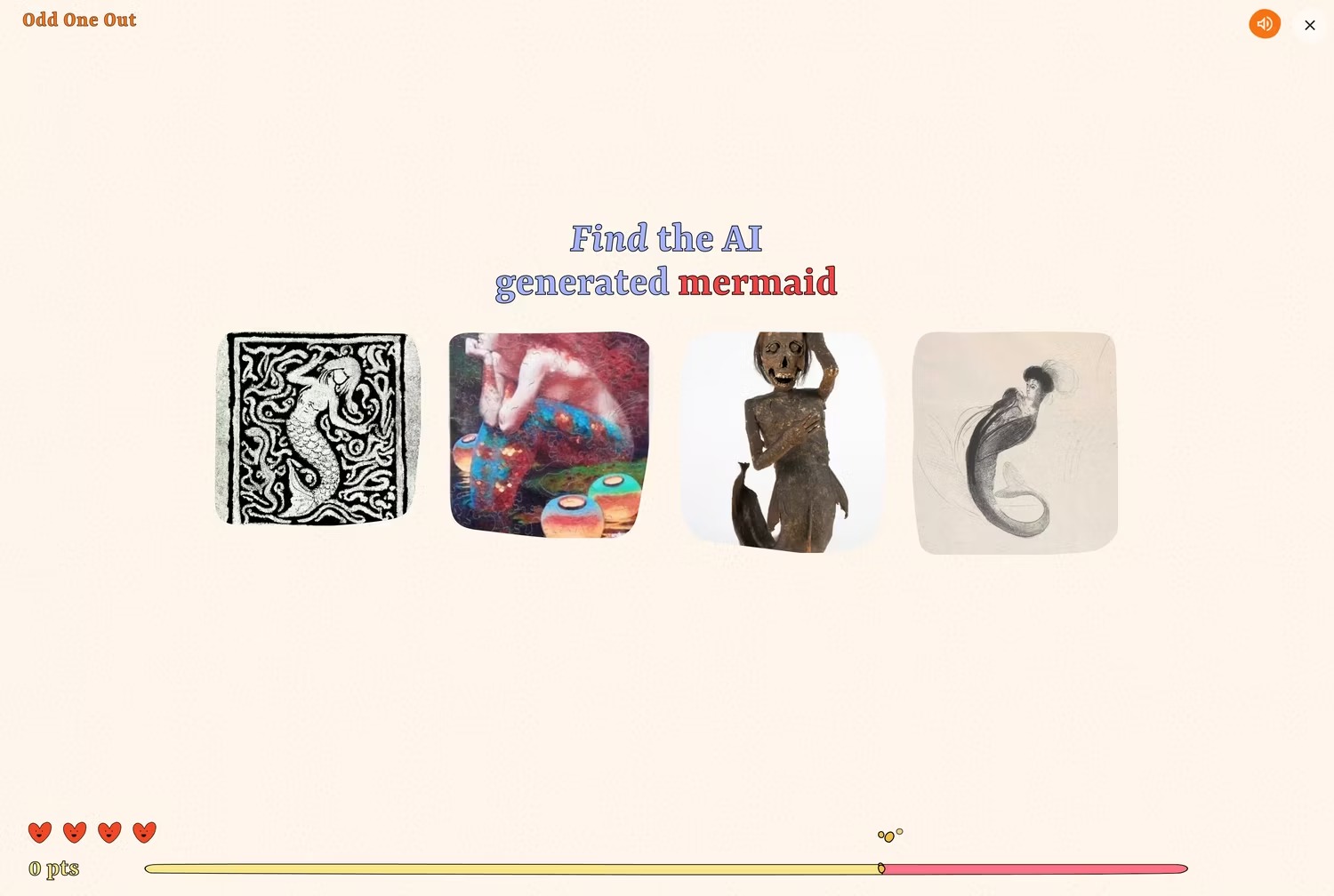 Google gioco Odd One Out intelligenza artificiale arte