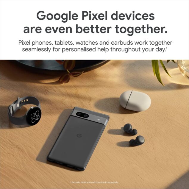 Google Pixel 7a materiale pubblicitario