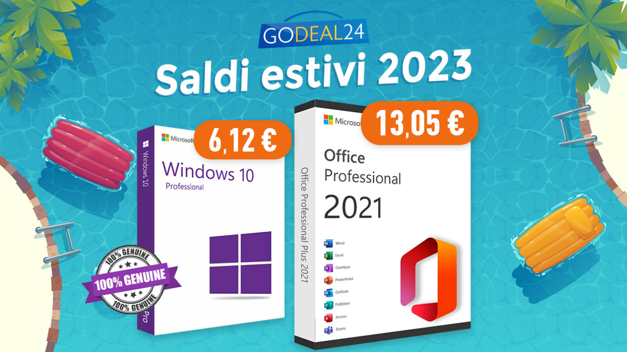 Con i saldi estivi Windows e Office sono più convenienti che mai