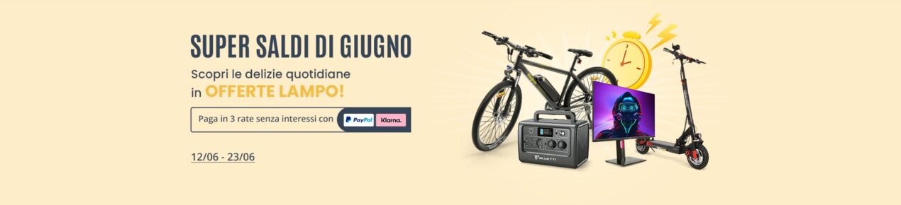 L'ultima fase dei saldi estivi su Geekmall porta sconti esagerati sui migliori gadget Hi-Tech
