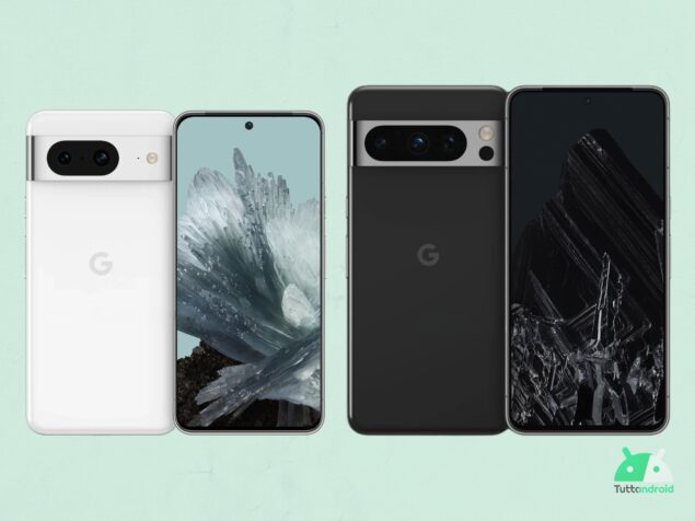 Google Pixel 8 e Google Pixel 8 Pro