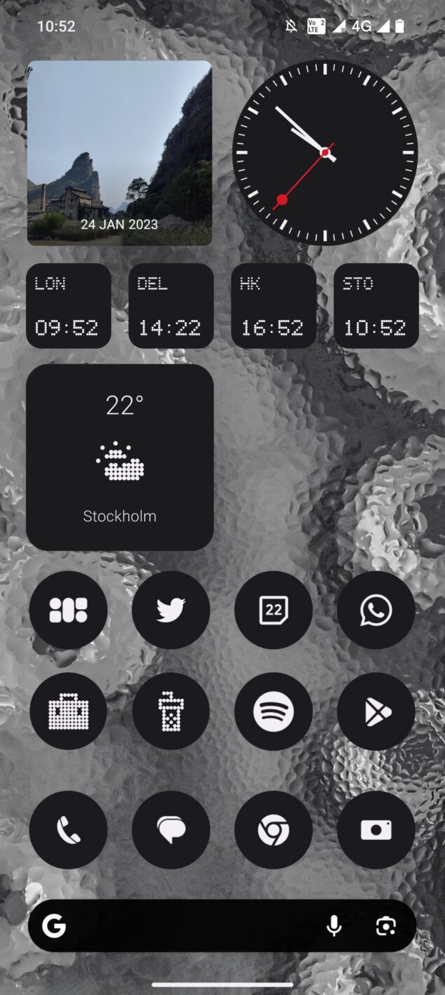 Nothing OS 2.0 tema scuro rumor