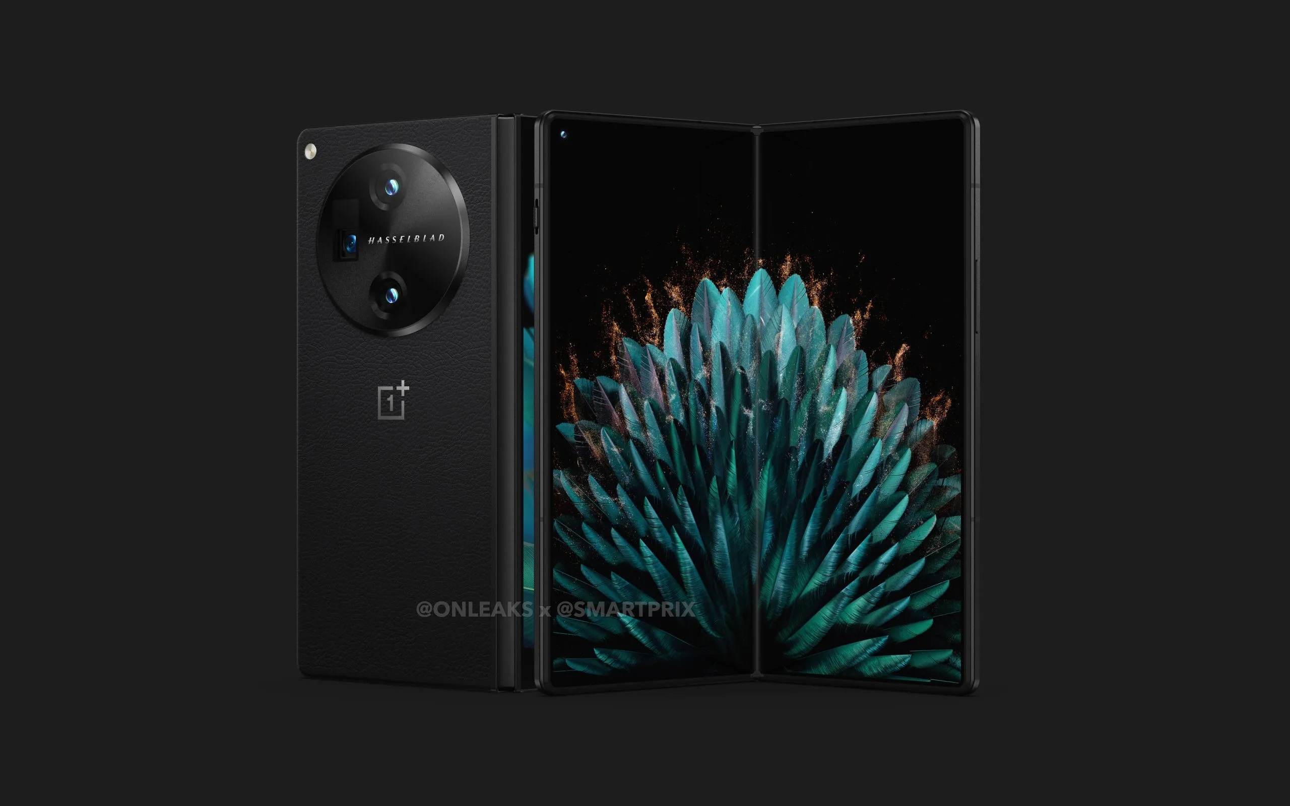 Un render dell'atteso OnePlus V Fold