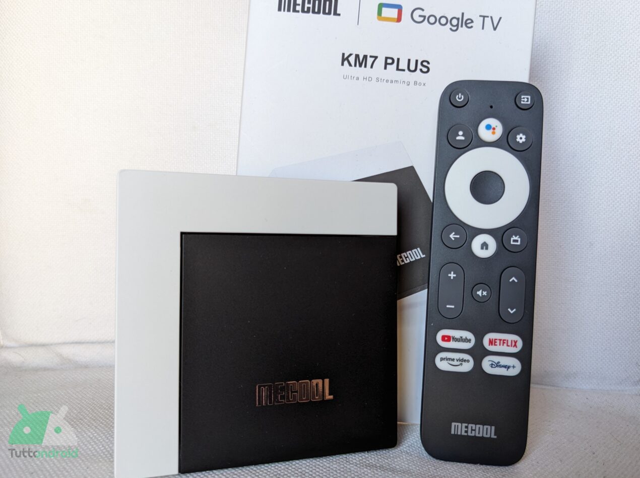 Recensione Mecool KM7 Plus: un box Google TV coi fiocchi