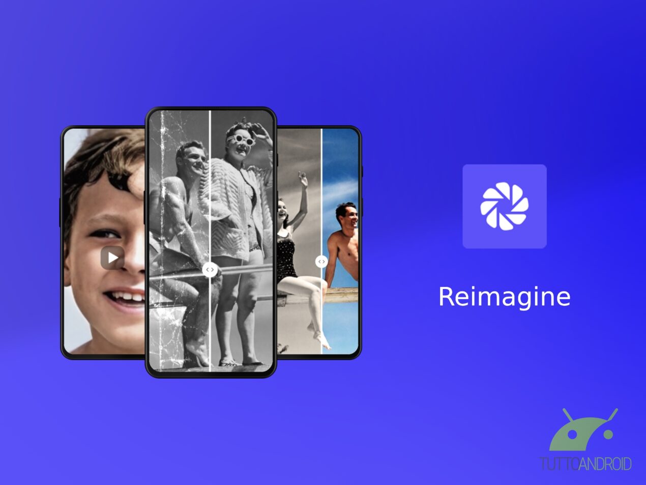 L'app Reimagine scansiona, restaura e anima le vecchie foto di famiglia