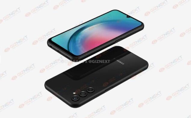 Samsung Galaxy A25 render leak