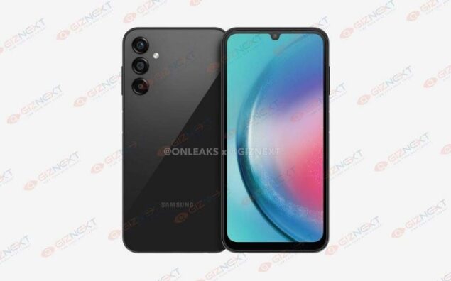 Samsung Galaxy A25 render leak