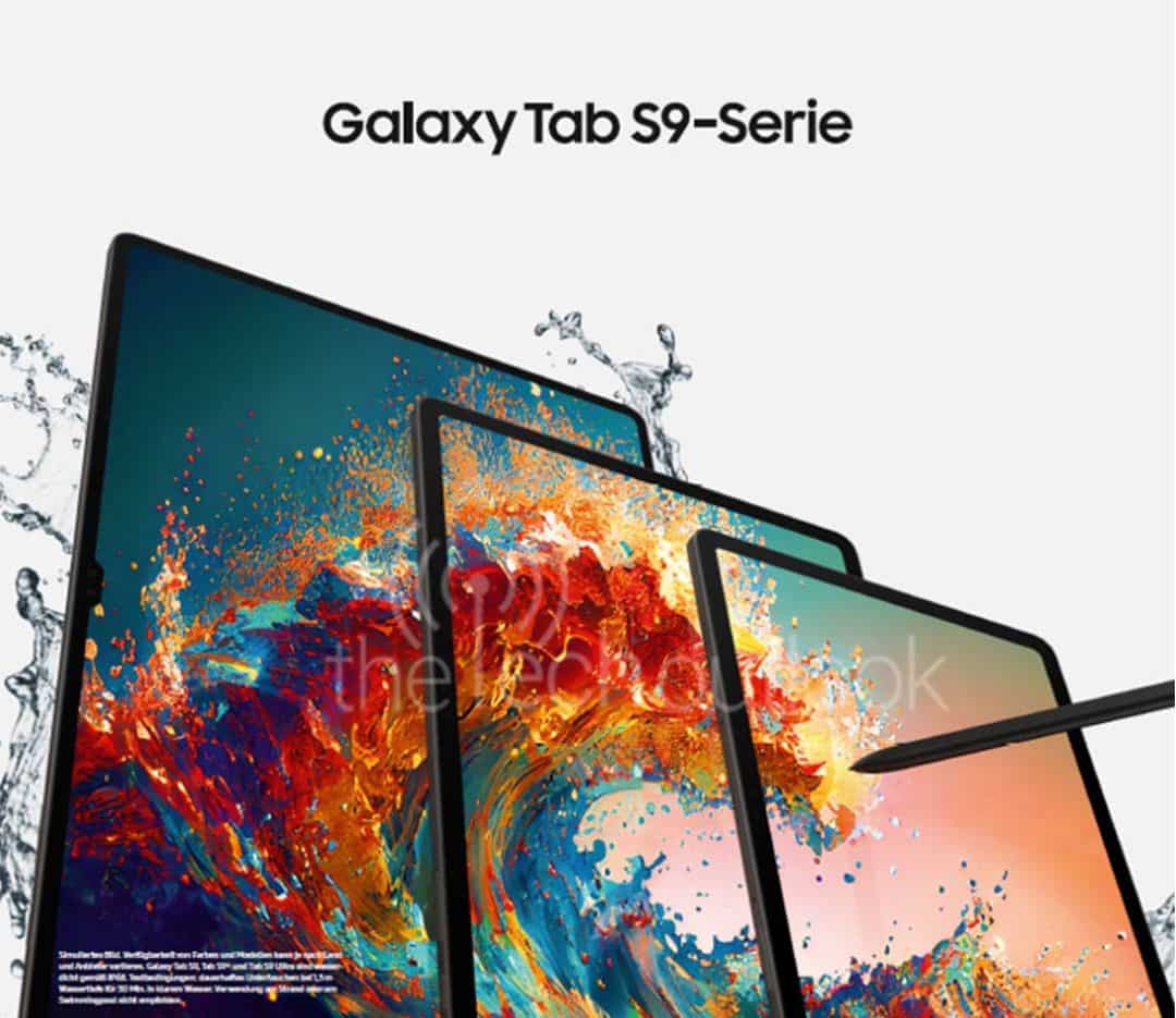 Samsung Galaxy Tab S9 serie