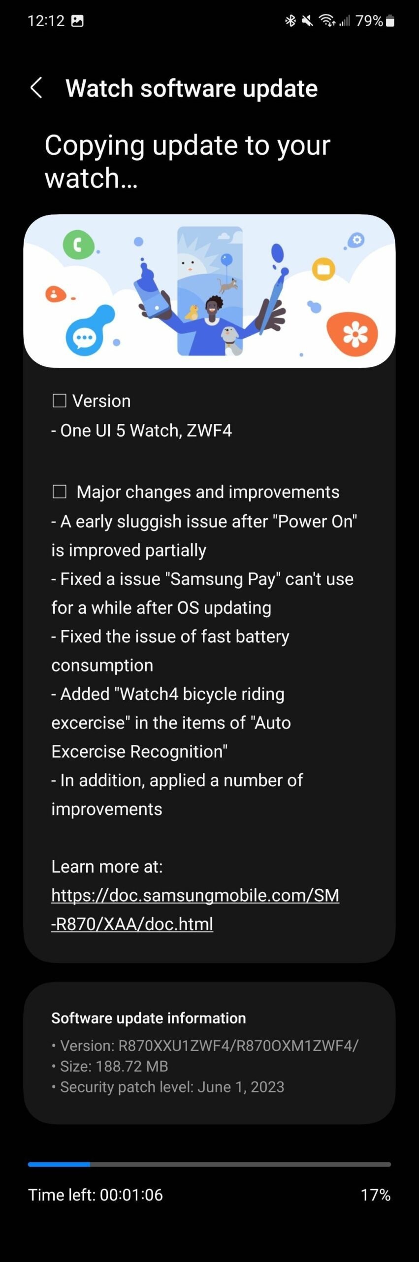 aggiornamenti Samsung Galaxy Watch4 e Watch5