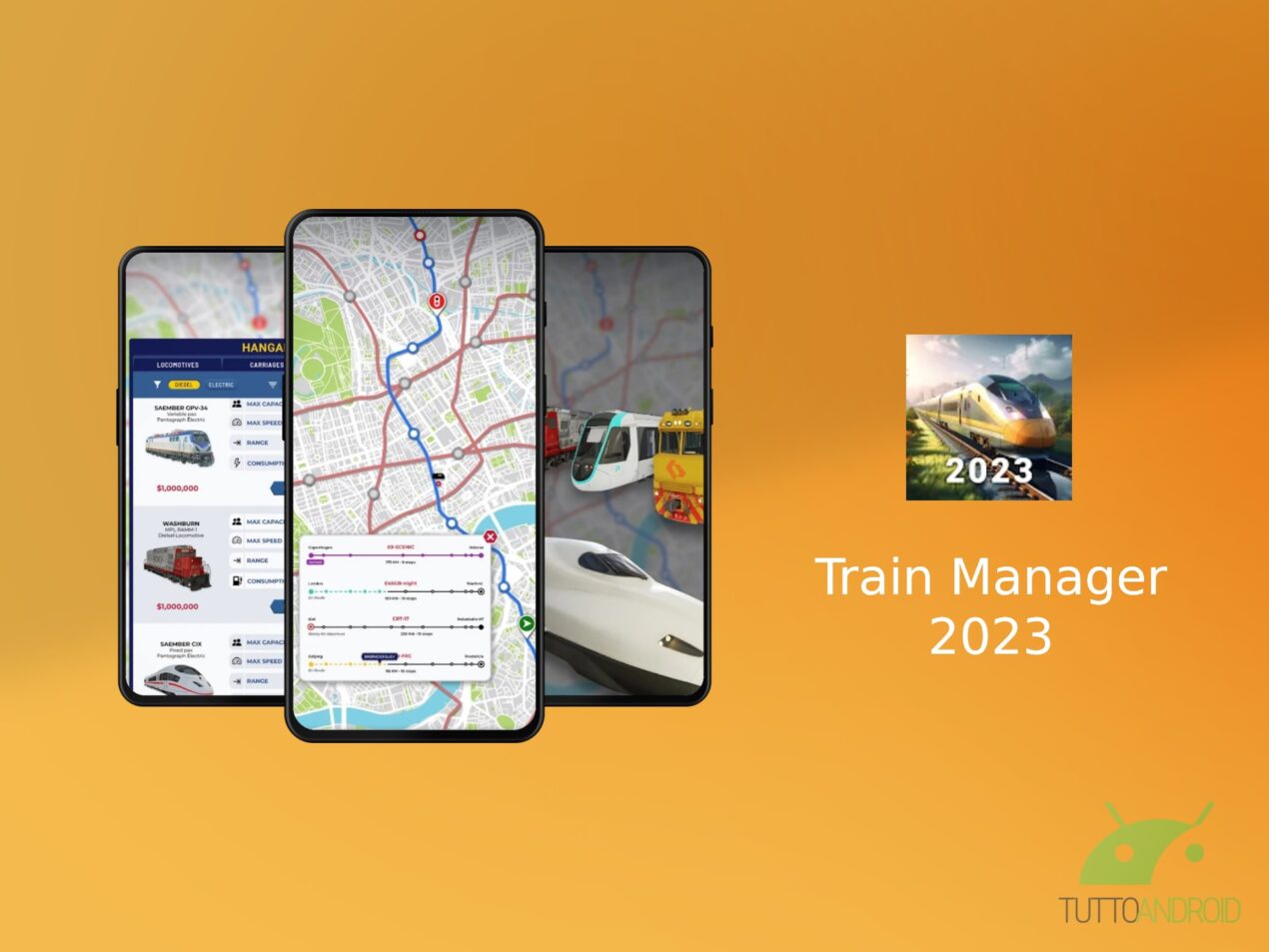 Diventare un magnate ferroviario è possibile con Train Manager 2023