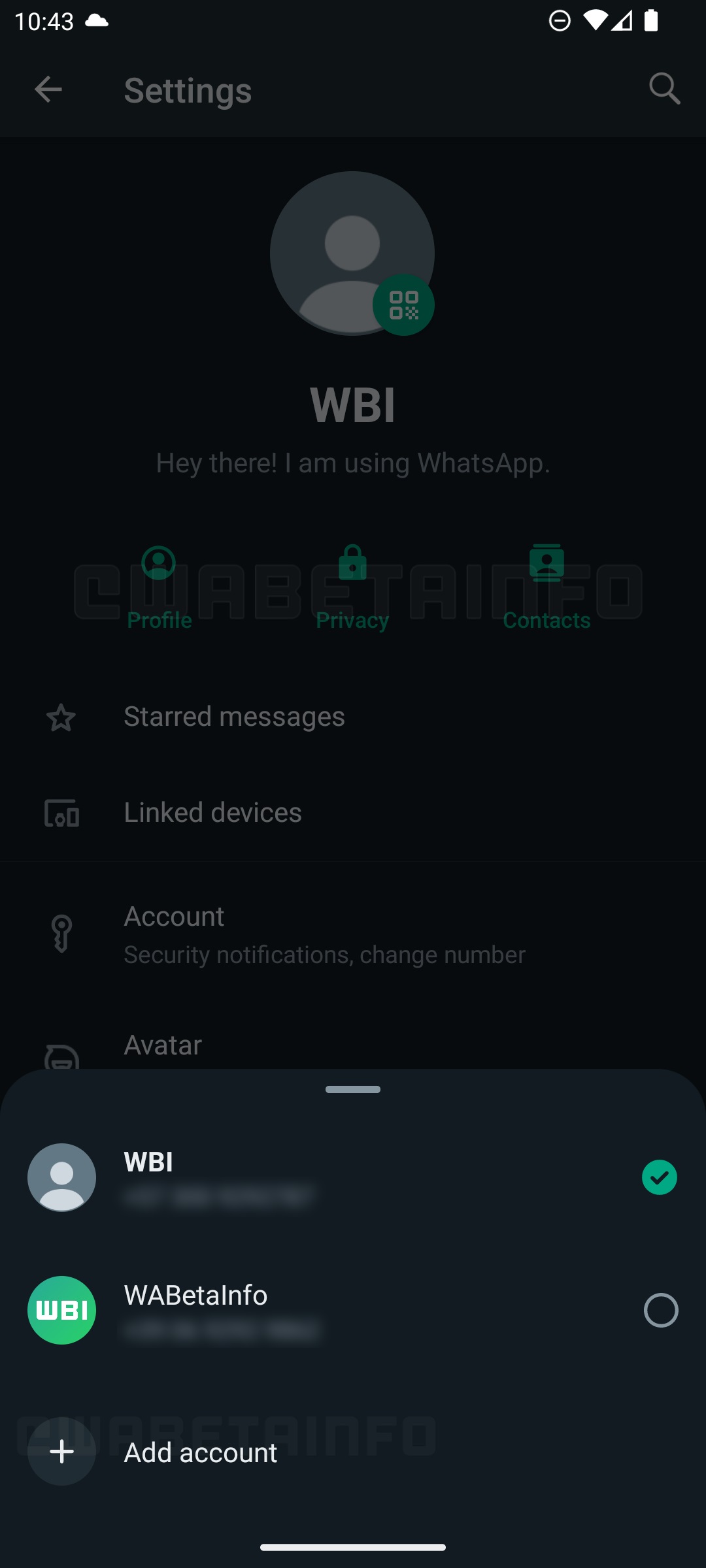 hatsApp Business multi account