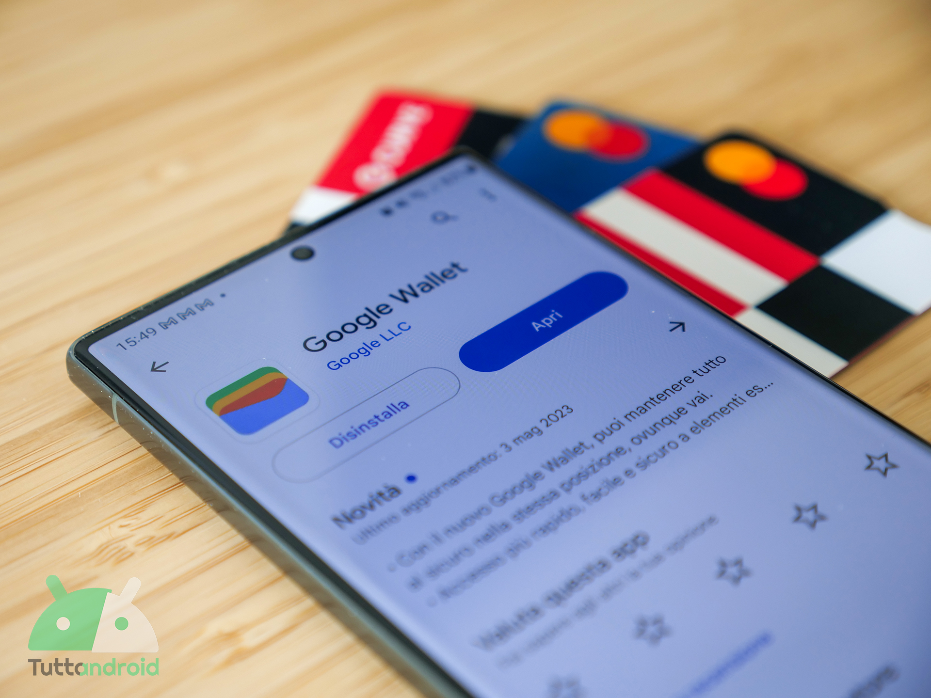 Google Wallet migliora la gestione dei metodi di pagamento su Android