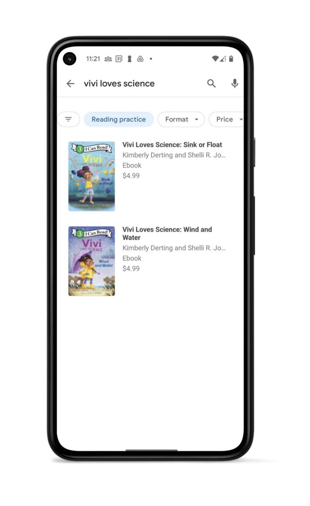 Google Play Libri pratica di lettura