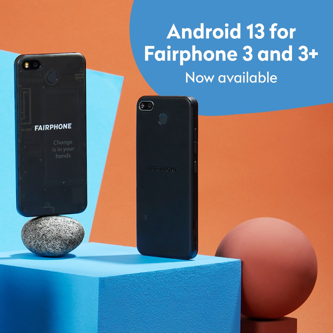 Fairphone 3 Android 13