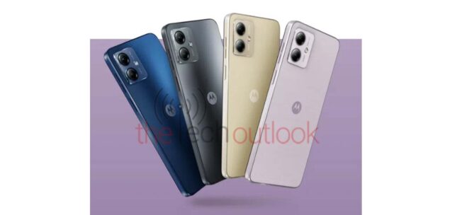 Moto G14 leak