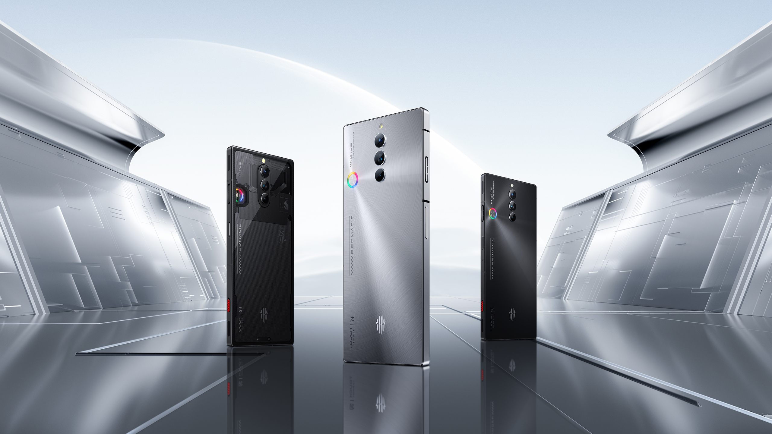REDMAGIC 8S Pro nelle tre colorazioni disponibili