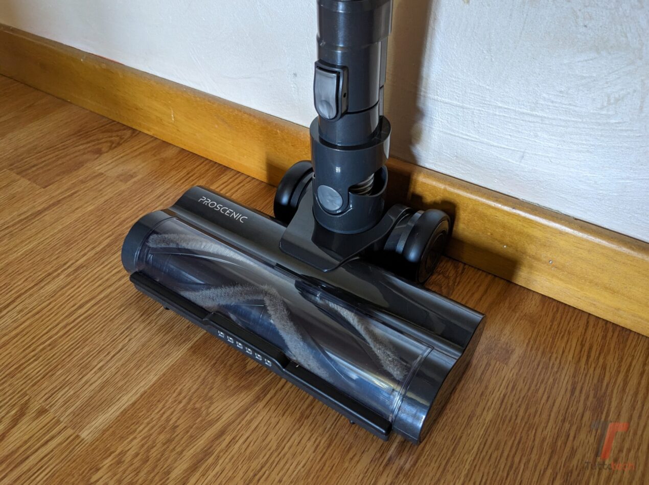 Recensione Proscenic P12: una scopa elettrica senza fili top sotto i 200 euro