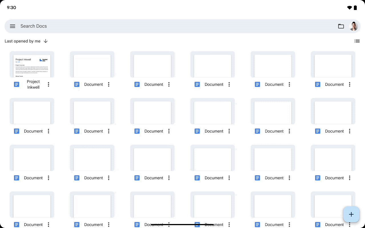 google documenti modalità modifica