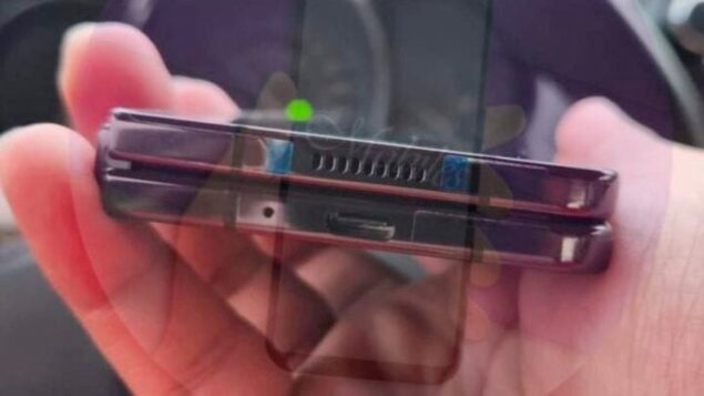 Samsung Galaxy Z Fold5 immagini leak