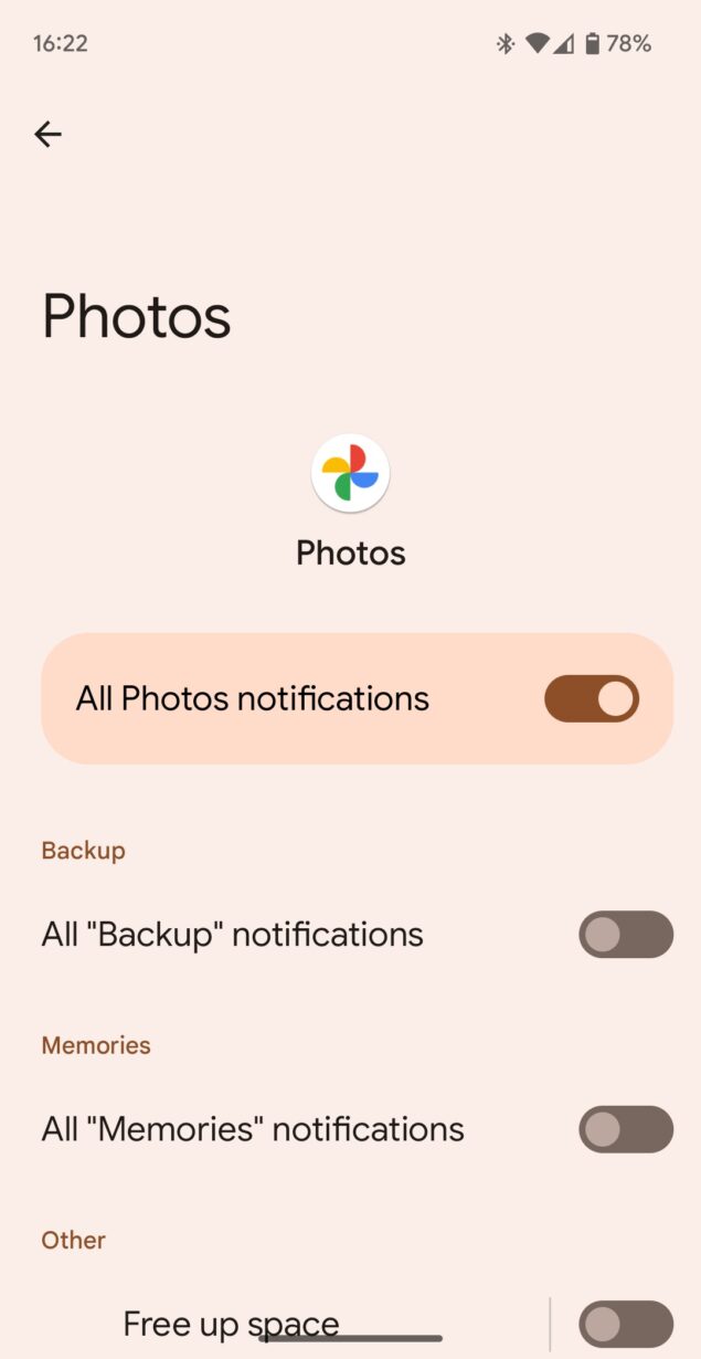 Google Foto banner