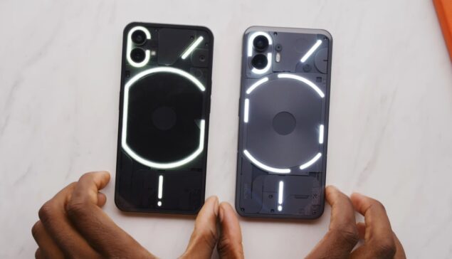 Nothing Phone (1) vs Nothing Phone (2)