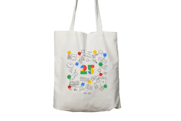 25 anniversario Google bag