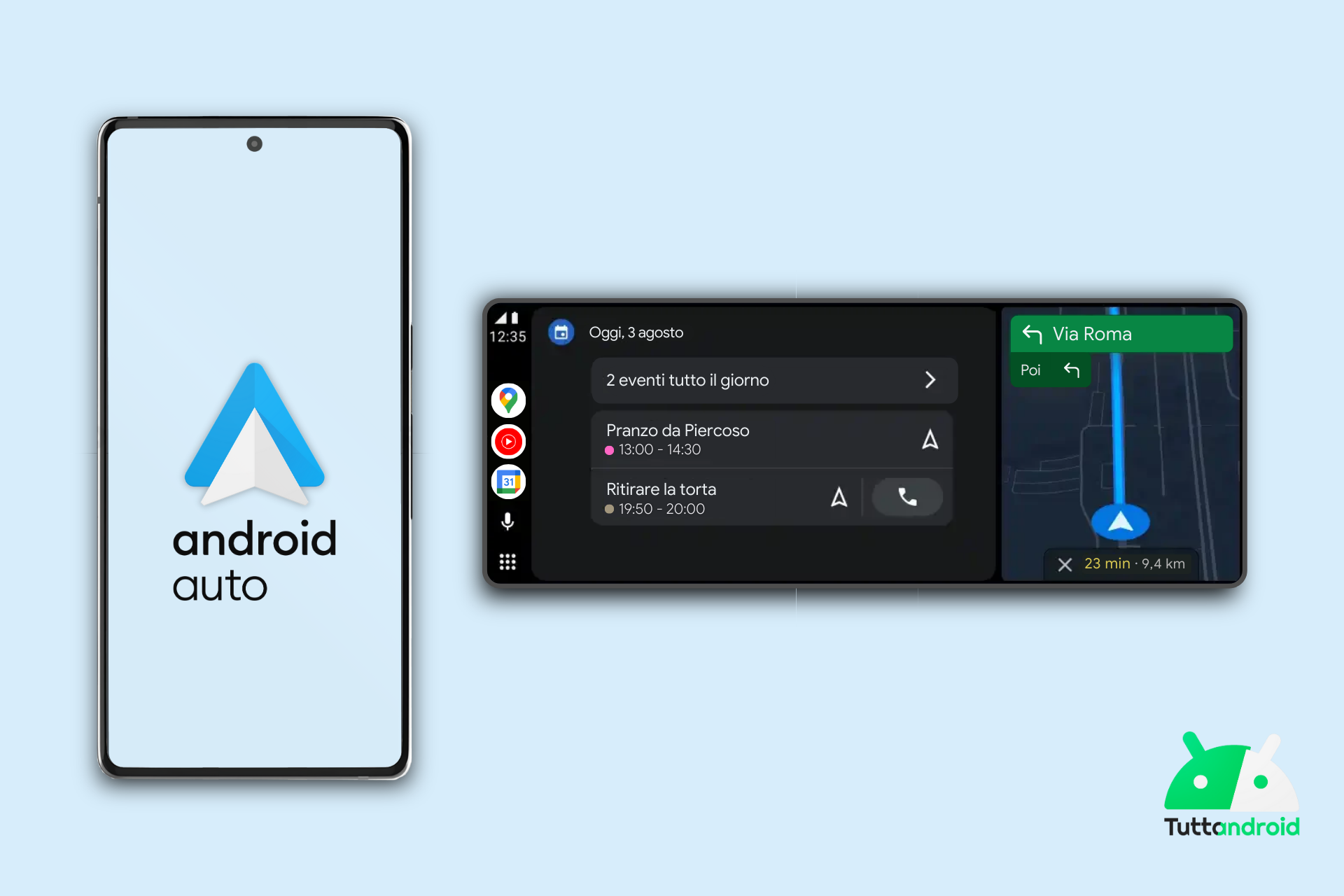 L’aggiornamento Android Auto 12.2 è in distribuzione per tutti