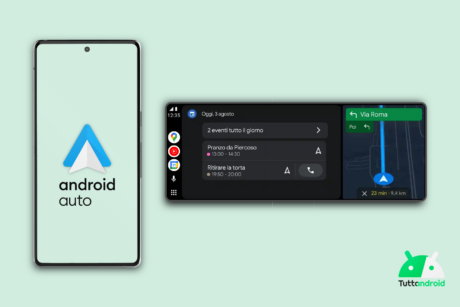 Android Auto accoglie la versione 10.9 stabile e corregge un bug di Spotify  --- (Fonte immagine: https://img.tuttoandroid.net/wp-content/uploads/2023/08/Android-Auto-Hero-2023-v2-TA-460x307.png)