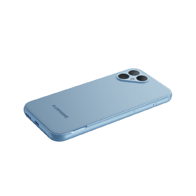 Fairphone 5 Sky Blue - retro/taglio