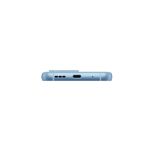 Fairphone 5 Sky Blue - lato inferiore