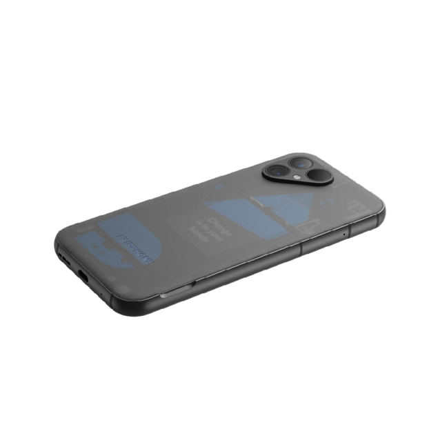 Fairphone 5 Transparent Edition - retro/taglio