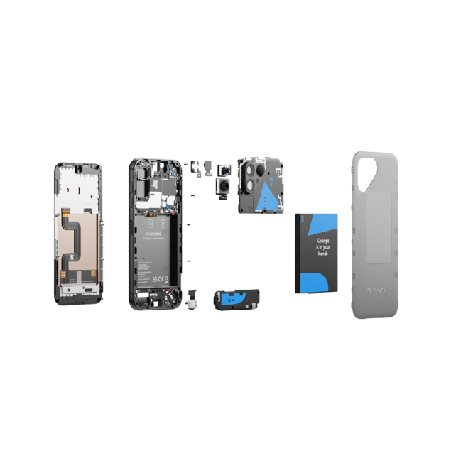 Fairphone 5 Transparent Edition - componenti