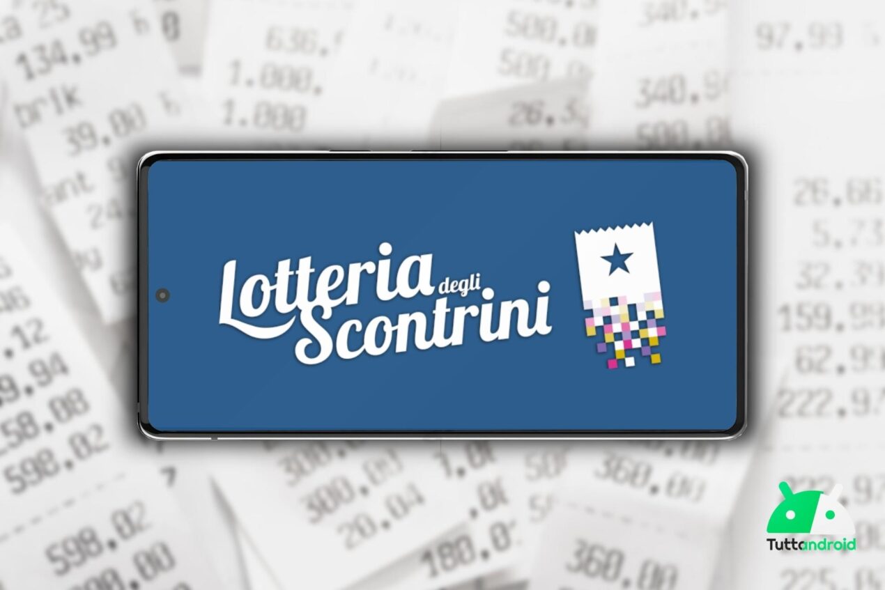 Ecco come tentare la fortuna con la Lotteria degli Scontrini istantanea su Android