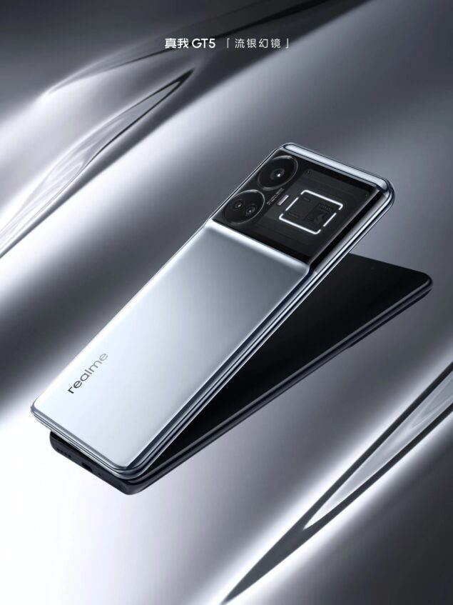 Realme GT 5 render