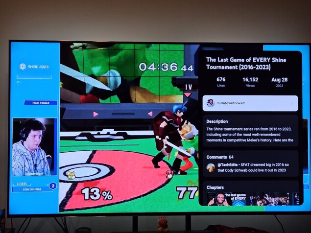 YouTube nuova sezione commenti Android TV 1