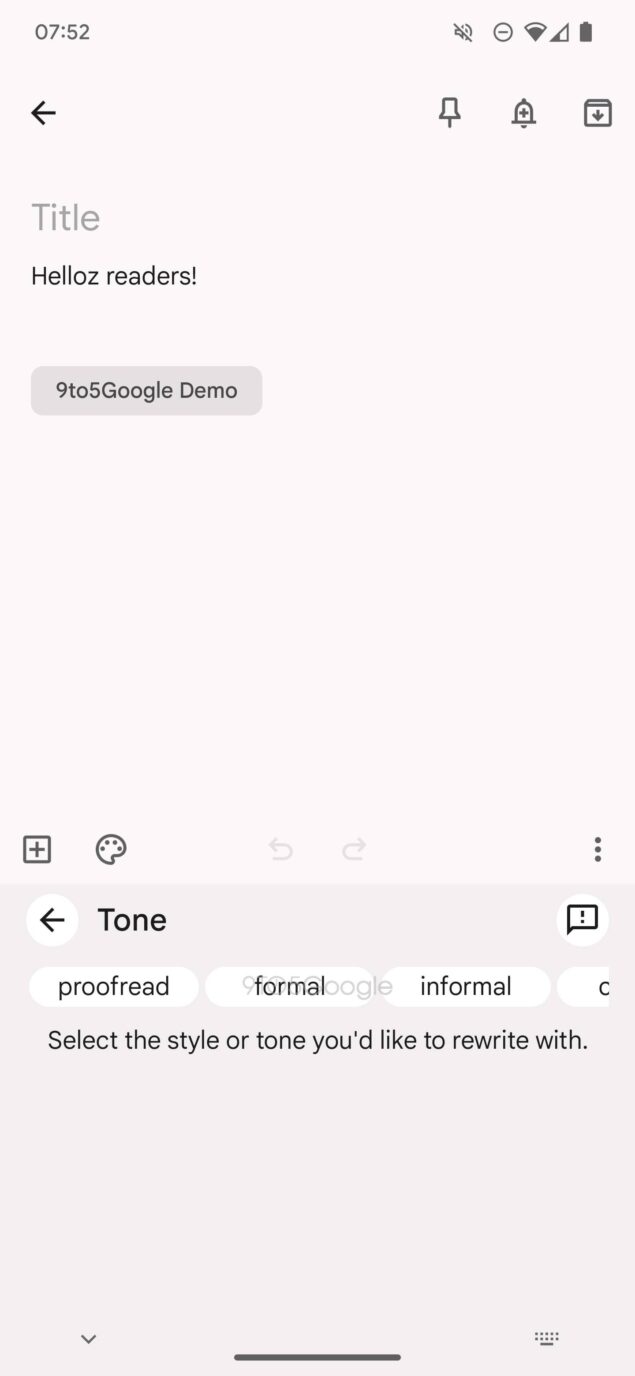 Gboard tono AI
