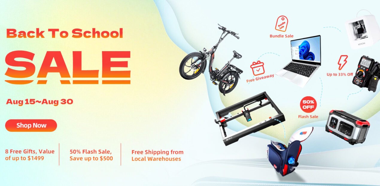 Sconti oltre il 50% e tanti regali con GearBerry e la promozione Back to School