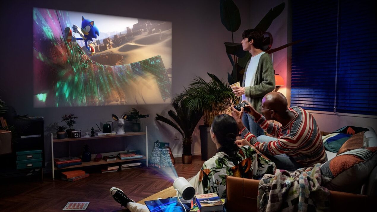 Samsung annuncia il proiettore Freestyle Gen 2 e strizza l'occhio ai gamer