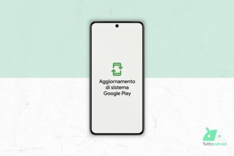 Aggiornamento di sistema Google Play