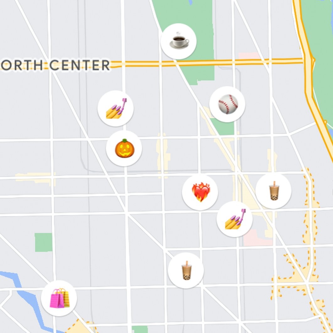 Google Maps - emoji per gli elenchi