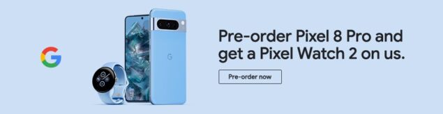 Google Pixel 8 Pro leak - banner promo bundle